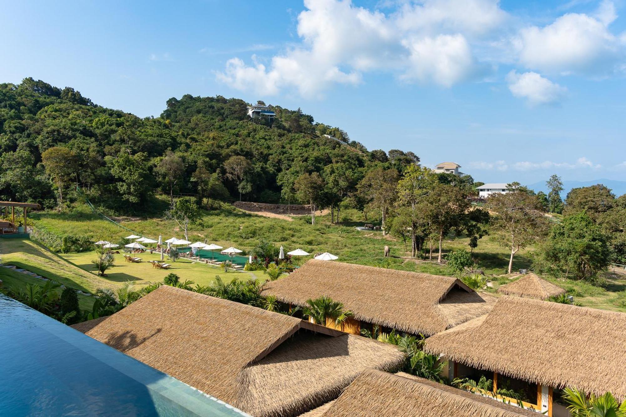 Wild Cottages Elephant Sanctuary Resort Amphoe Koksamui Exterior foto